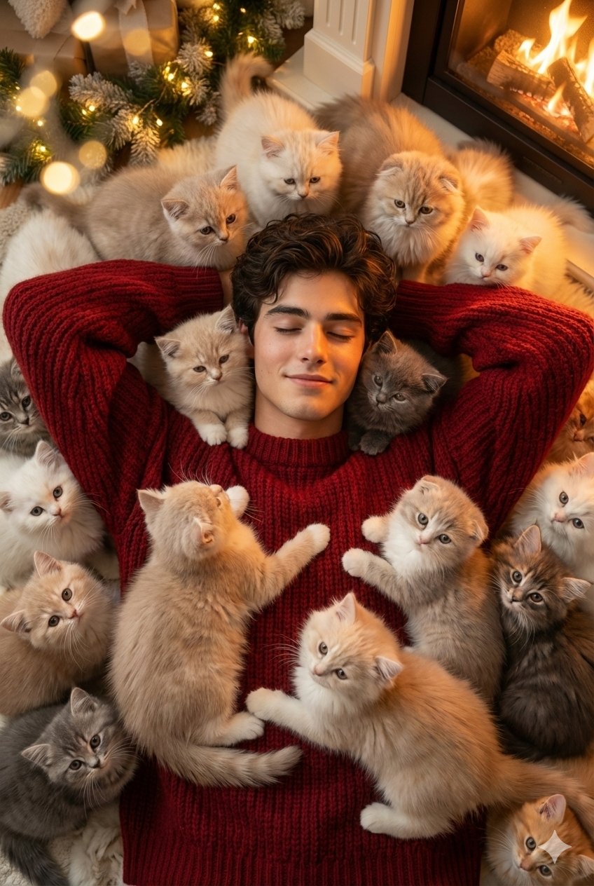 温馨梦幻的高级时装编辑肖像