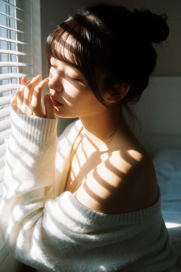 超写实室内肖像摄影