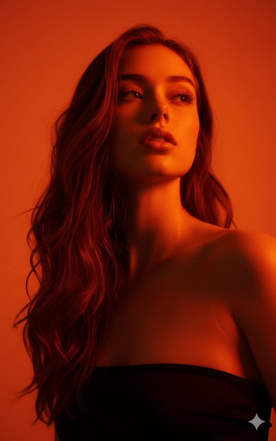 Editorial Portrait Photorealistic Close-up