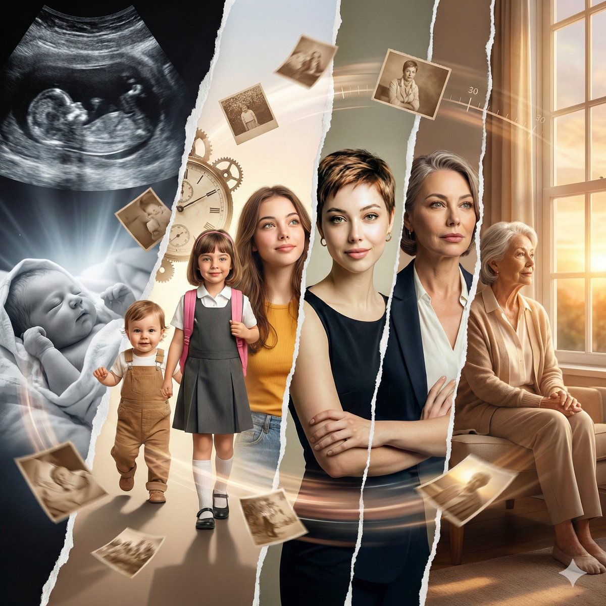 A Woman's Life Journey in One Frame