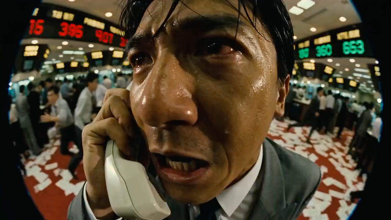 90年代香港股市崩盘狂躁瞬间