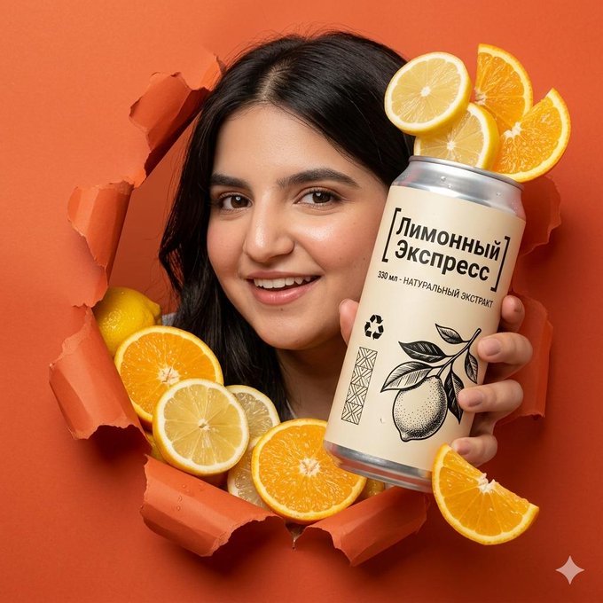 精致柠檬饮料广告摄影