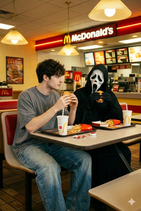 90年代恐怖麦当劳场景