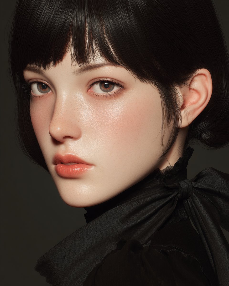 Ultra-detailed East Asian Portrait