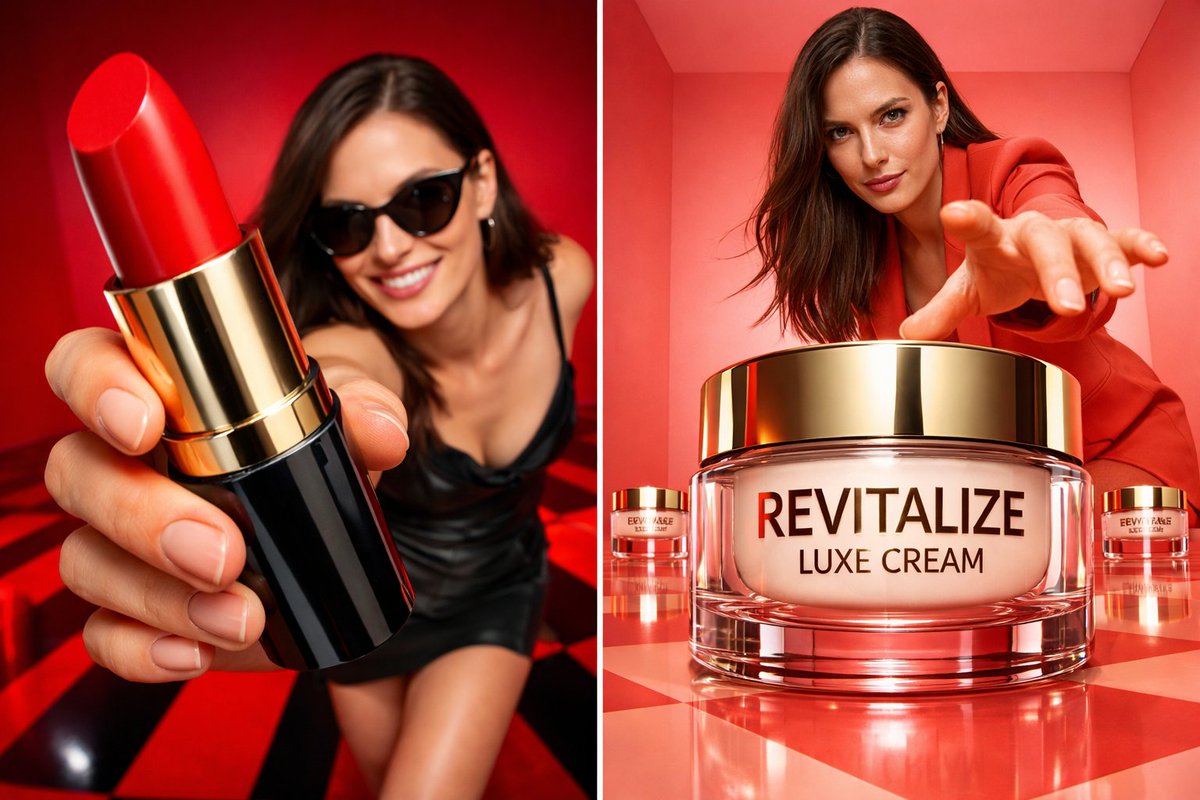 超真实高端时尚商业广告