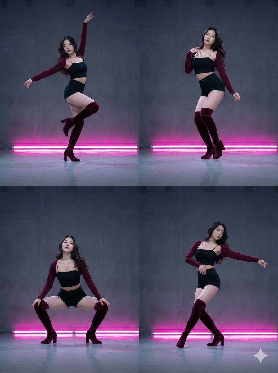 四格垂直姿势对比图