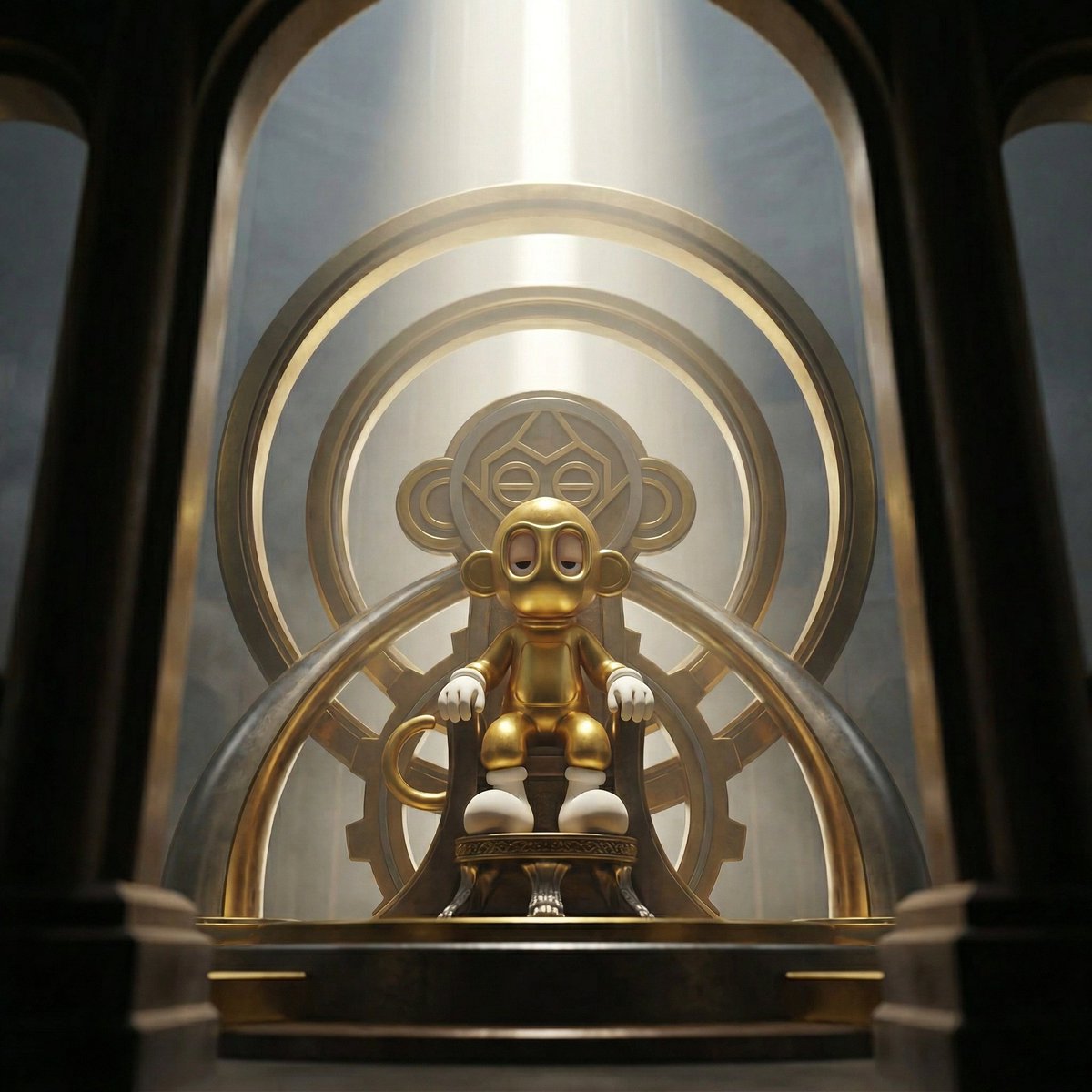 神王御座肖像画