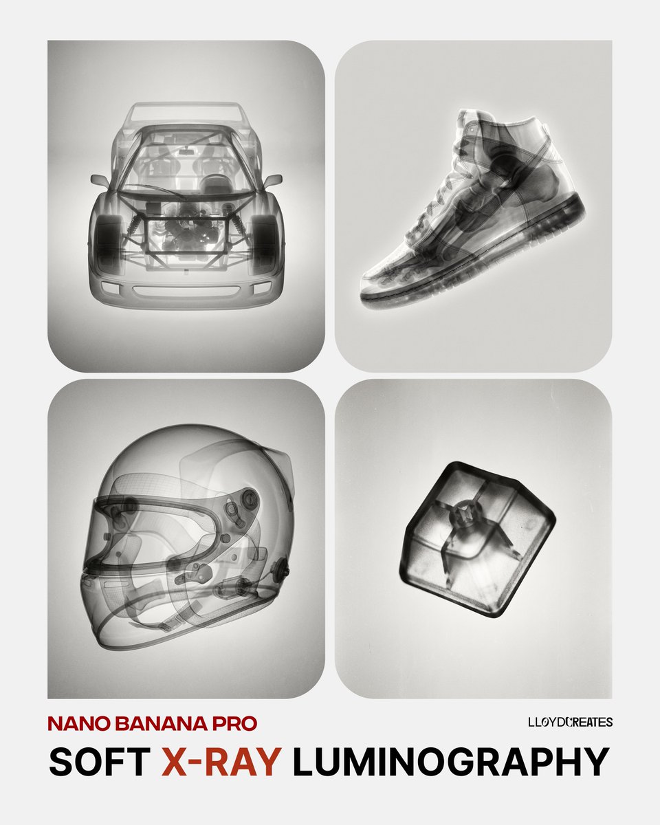 Pomegranate Black and White X-ray Art Photography