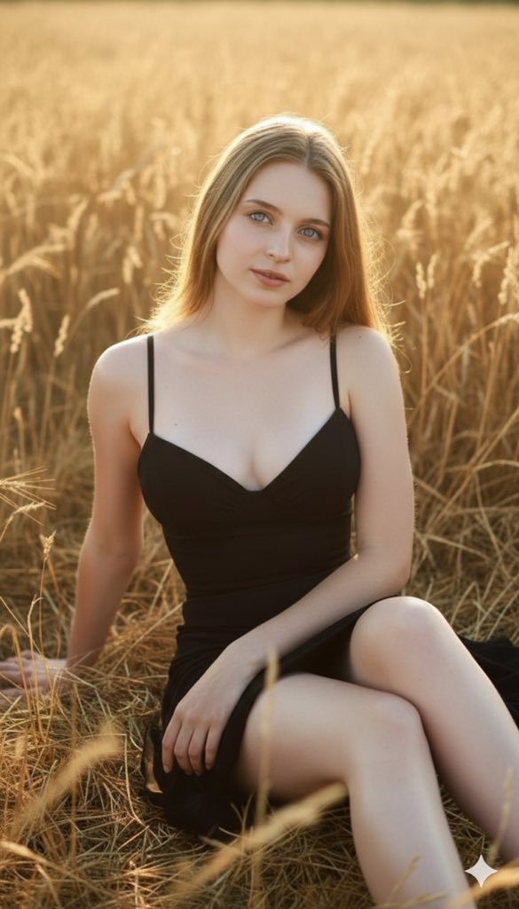 High-Quality Portraits of Blonde Woman in Diverse Settings