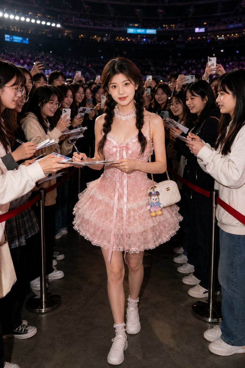 Realistic Fan-Signing Event Photo