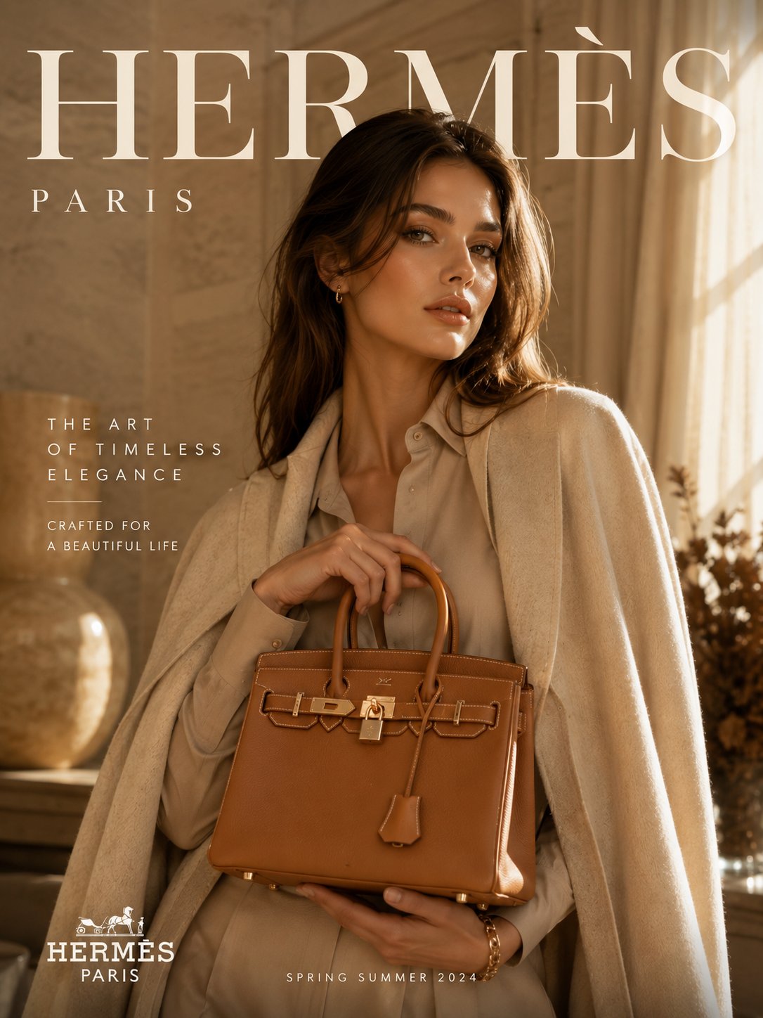 Ultra-Premium Luxury Fashion Campaign Poster