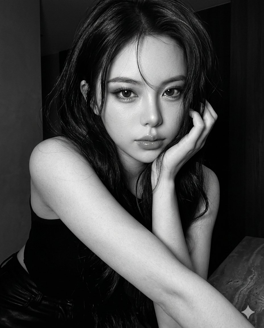 iPhone 17 Pro Monochrome Portrait Render