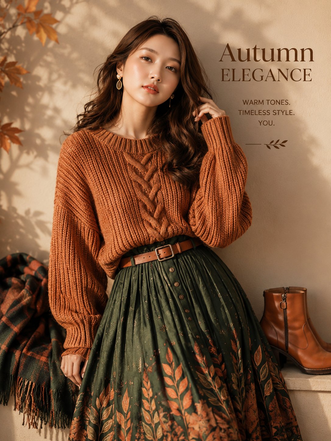 Ultra-realistic Autumn Fashion Editorial