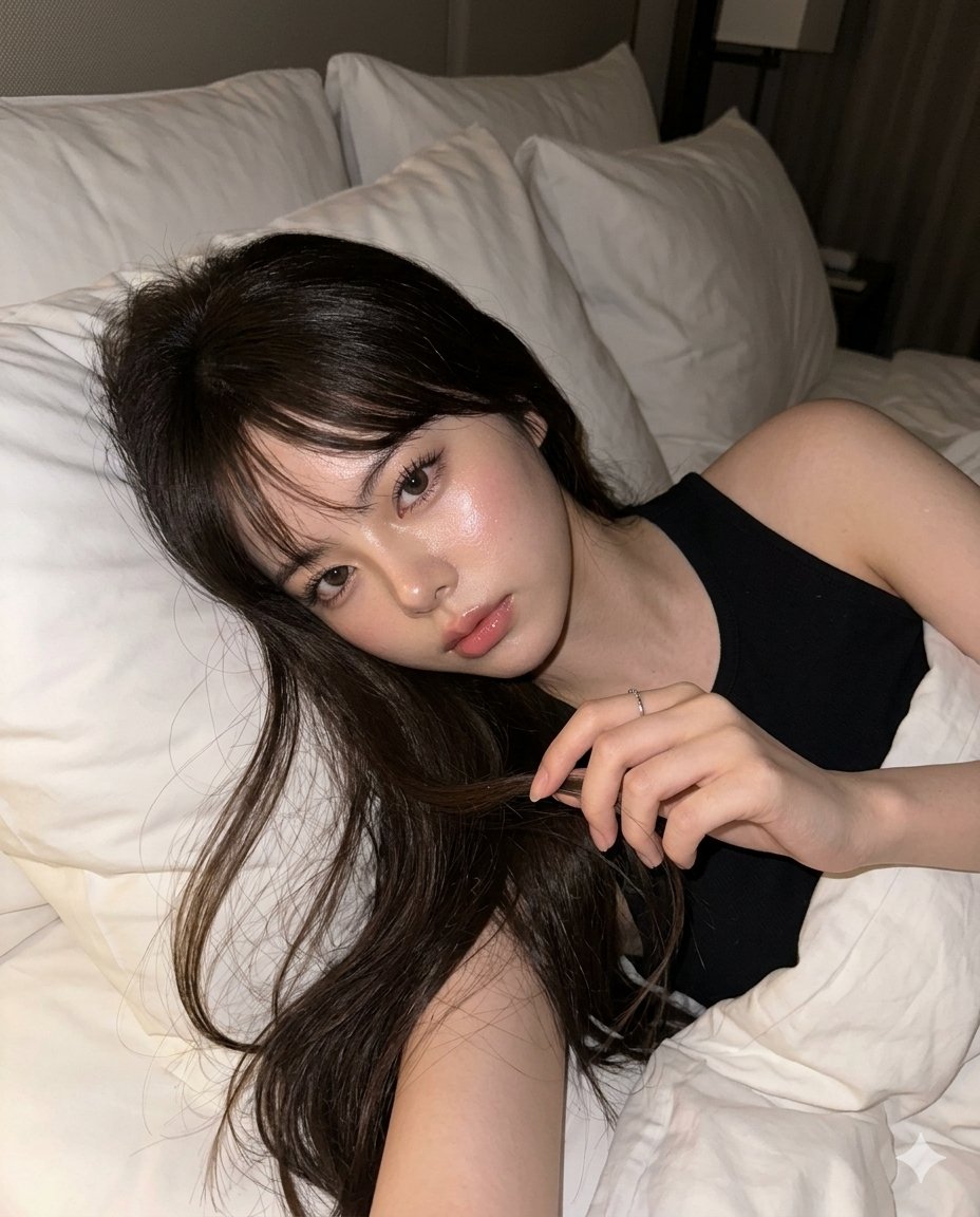 Hyper-realistic iPhone 17 Pro Nighttime Selfie