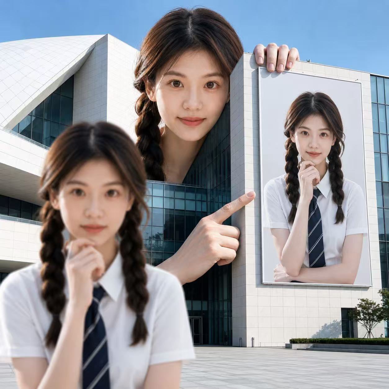 Hyper-realistic Surreal Fashion Advertising Photo