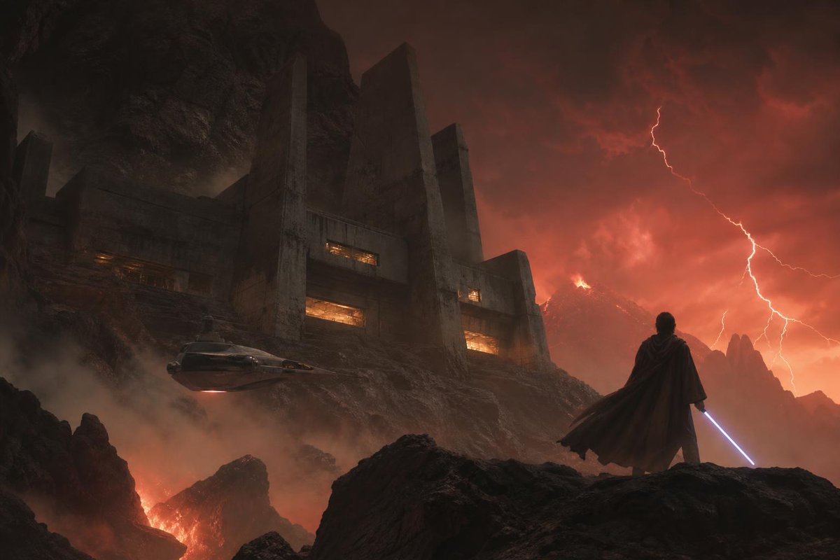 YouTube Thumbnail - Imperial Research Bunker on Volcanic Planet