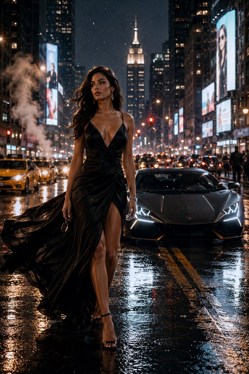 YouTube Thumbnail - Midnight Manhattan Luxury Scene