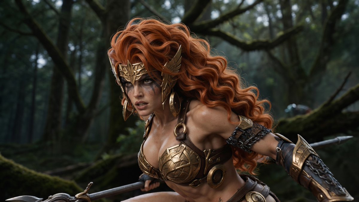 Comic / Storyboard - Angela Amazon Forest Warrior