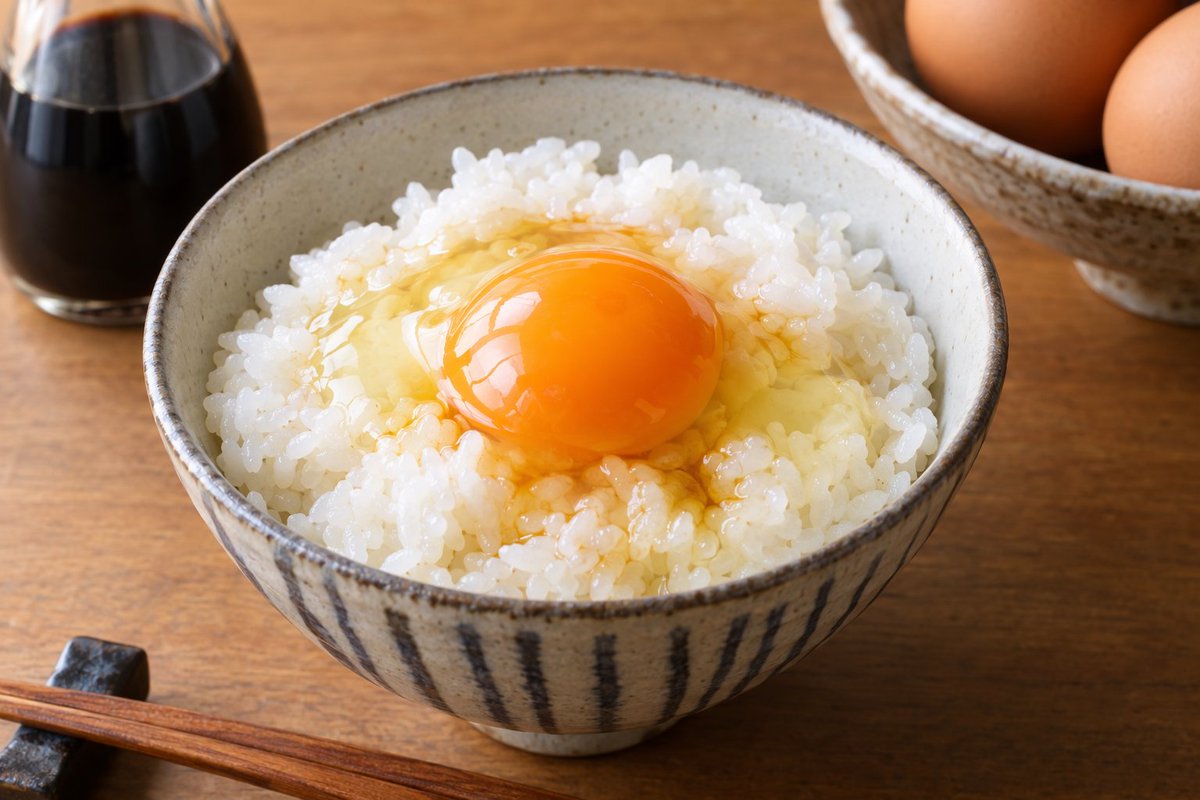 Social Media Post - Photorealistic Tamago Kake Gohan