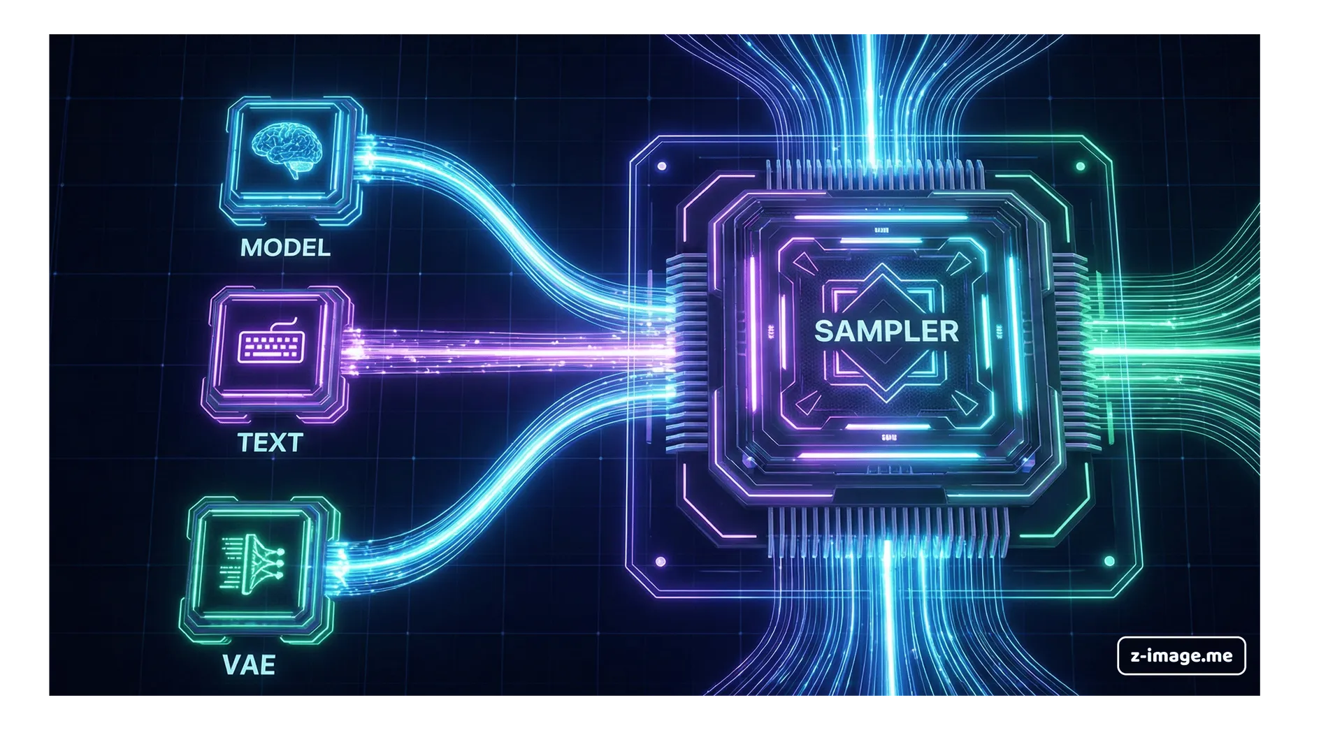 ComfyUI Workflow Connection Diagram